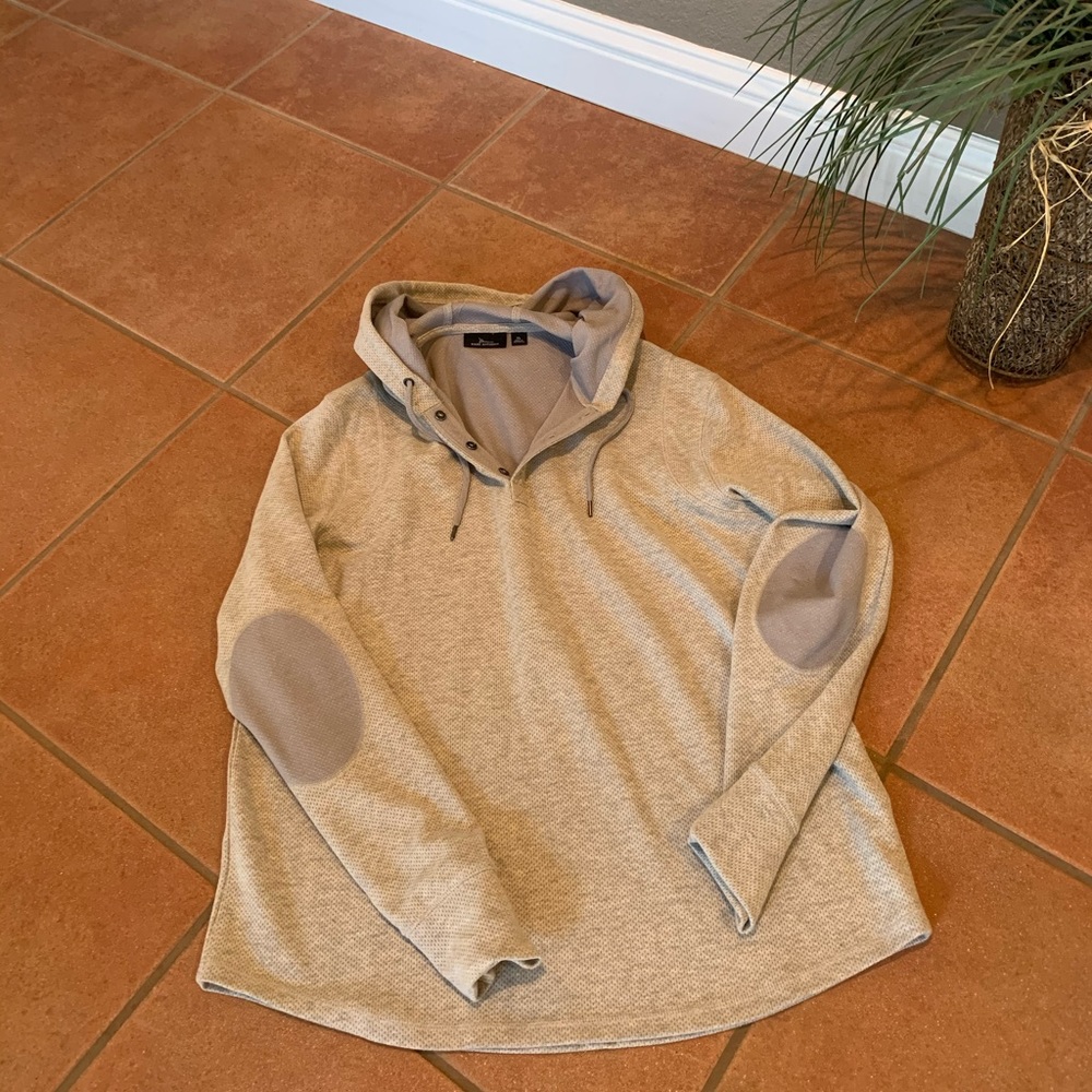 Men’s Marc Anthony lightweight hoodie gray Size XL